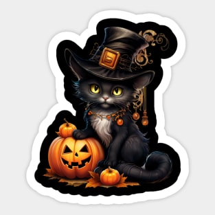 Charmed Cat Sticker